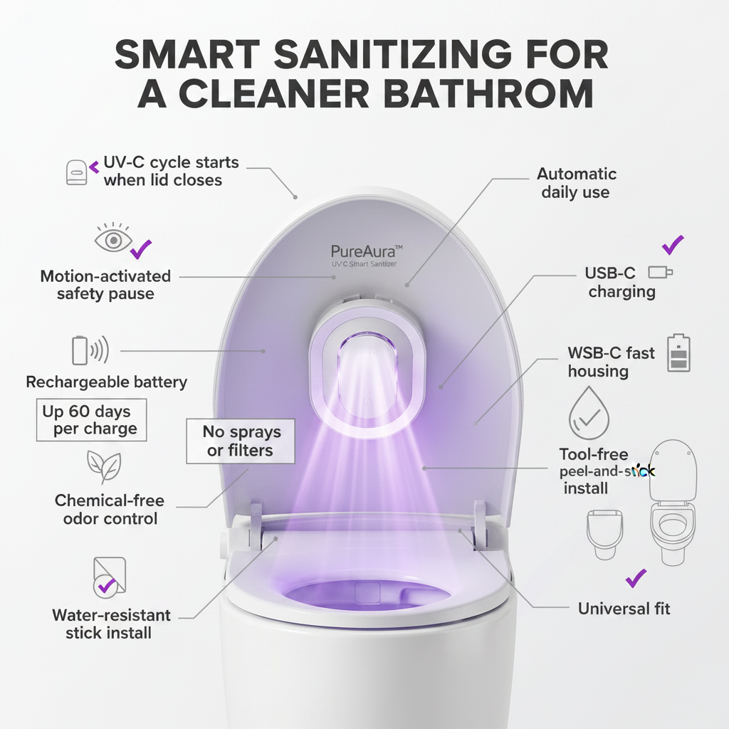 PureAuraβ’ Smart UV Sanitizer