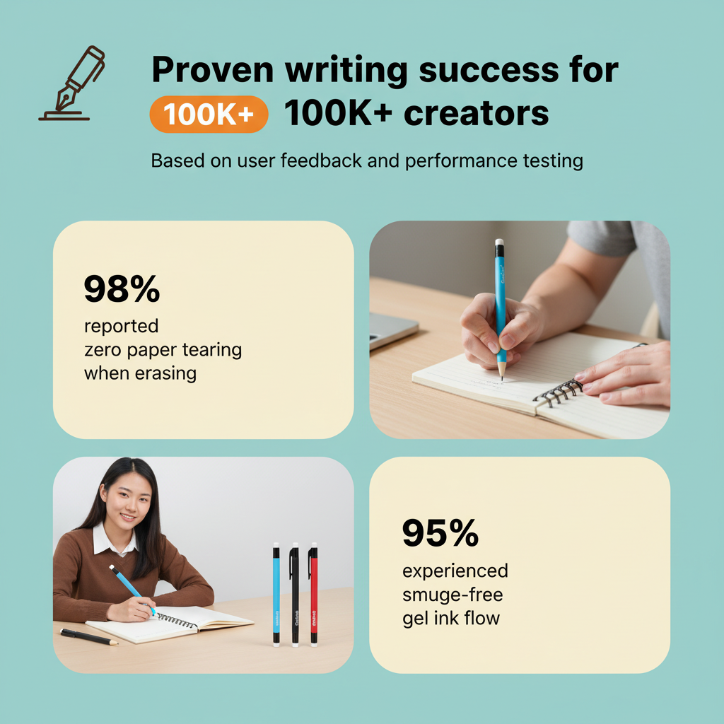 Coloria™ Erasable Gel Pens