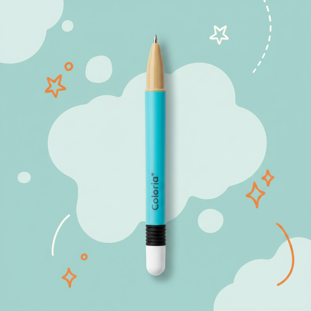 Coloria™ Erasable Glitter Pens