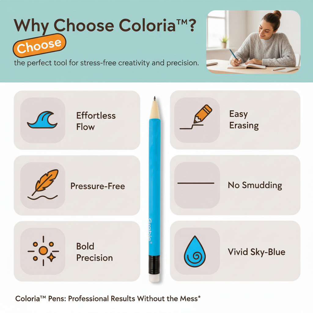 Coloria™ Erasable Gel Pens