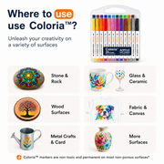 Coloria™ Acrylic Paint Markers