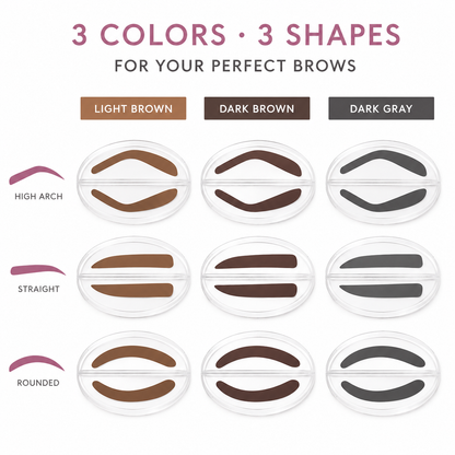 Lashique™Brow Stamp Kit