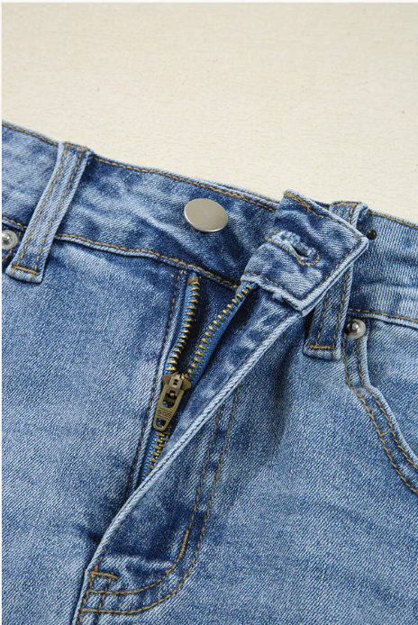 Westelle™ Denim Midi Skirt