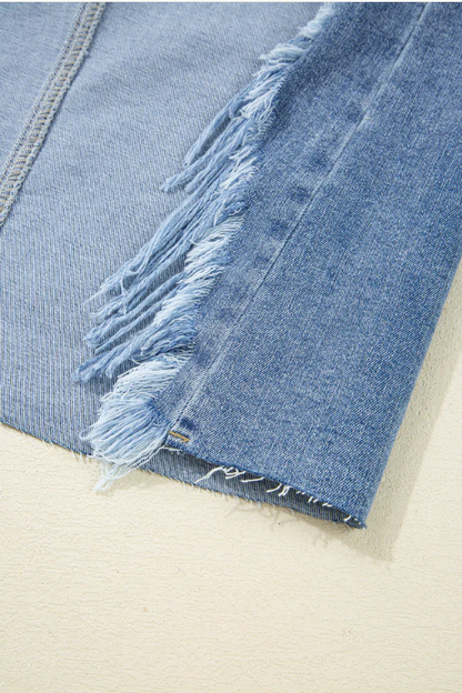 Westelle™ Denim Midi Skirt