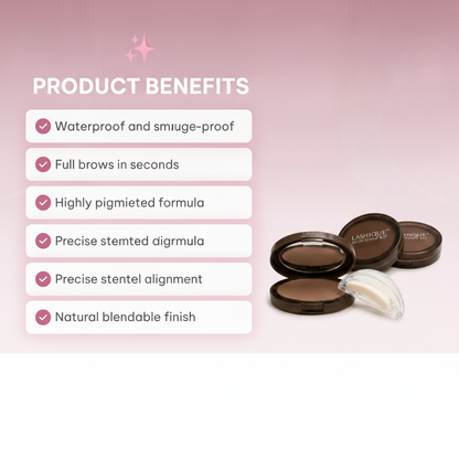 Lashique™Brow Stamp Kit